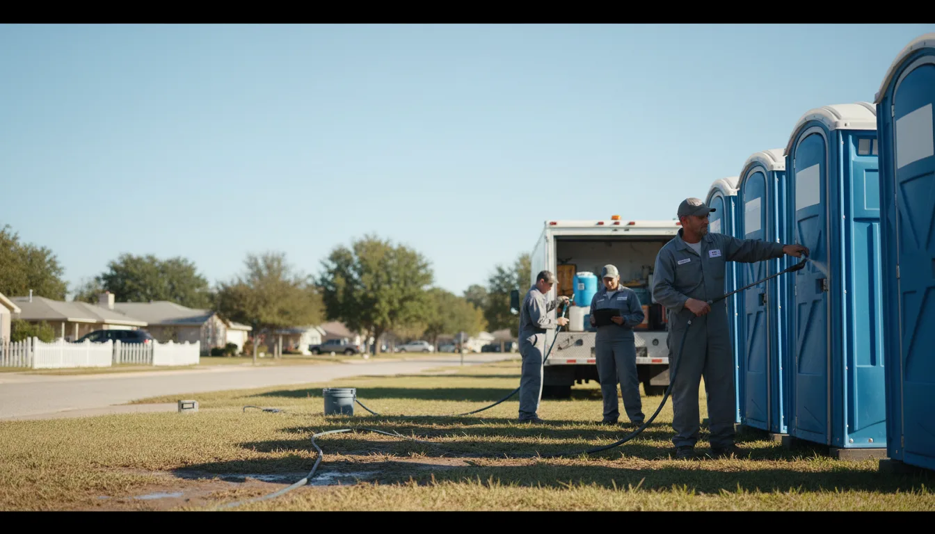 Long-Term Portable Toilet Rental in Elkader, IA near me
